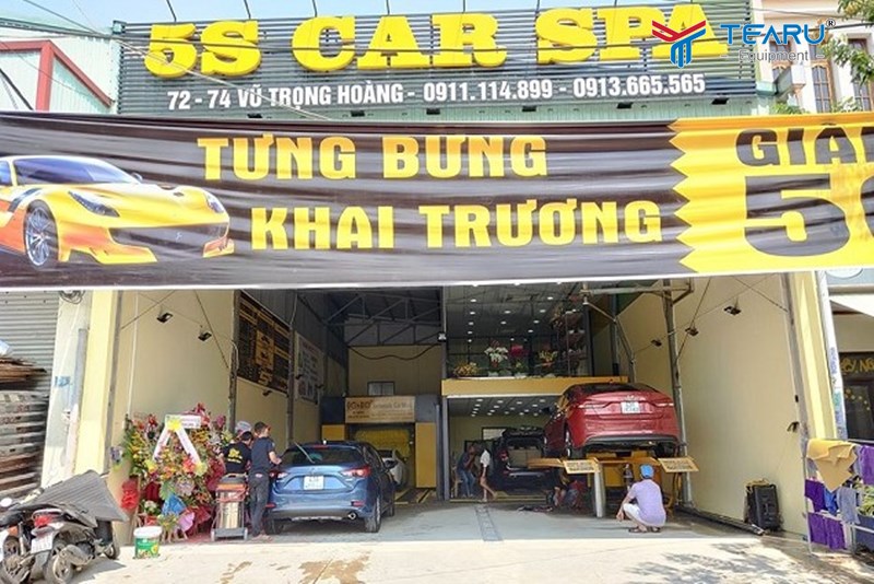 Vốn ít có mở được tiệm rửa xe không?