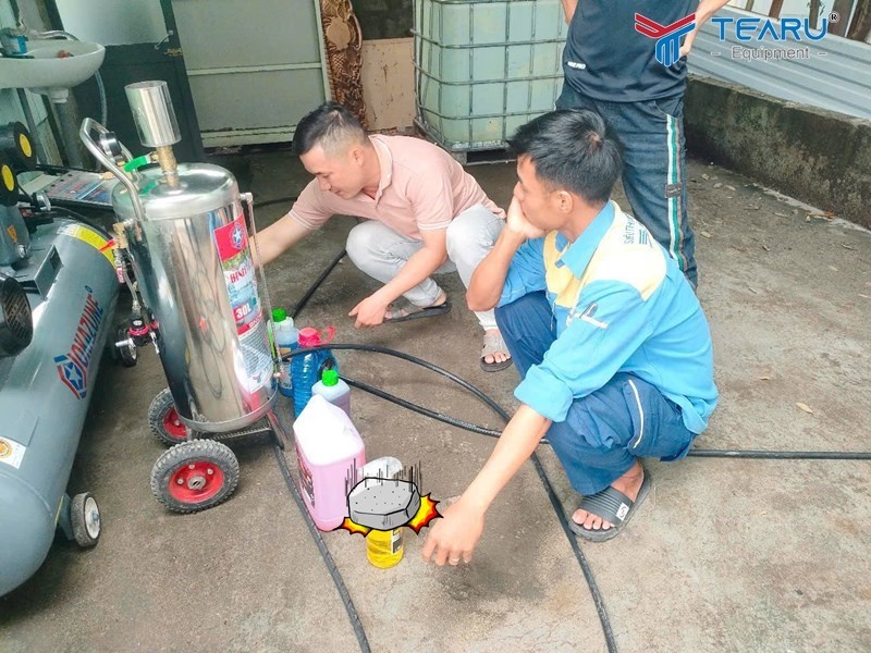 Cần nắm đúng quy trình bảo dưỡng bình bọt tuyết định kỳ 