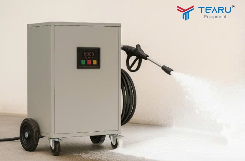 Máy phun bọt tuyết tự động là gì? Có nên sử dụng?