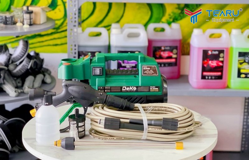 Phụ tùng máy rửa xe mini là gì? Các loại phụ tùng máy rửa xe mini 