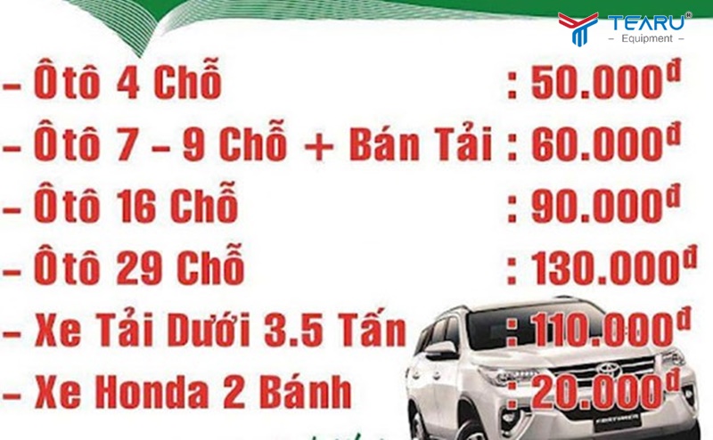 Cần lưu ý một số điều khi tham khảo bảng giá rửa xe ô tô tải 