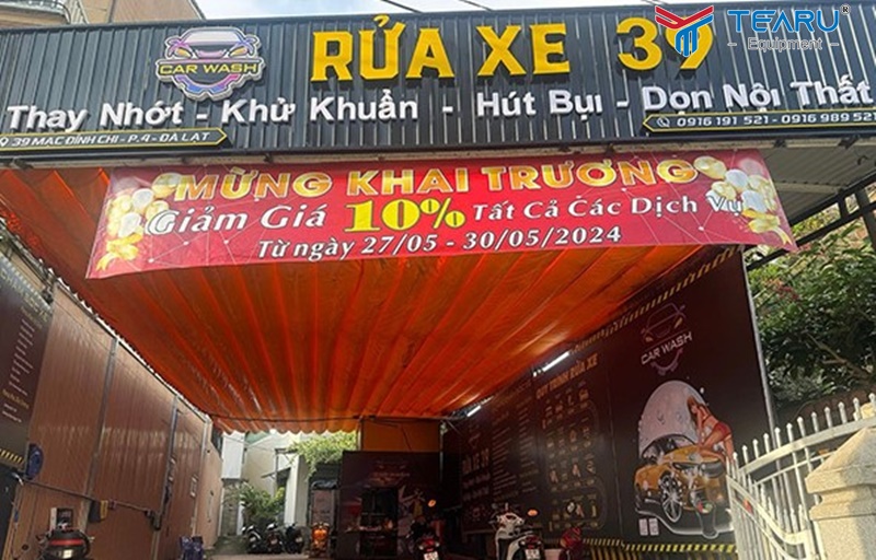 Biển rửa xe 39 