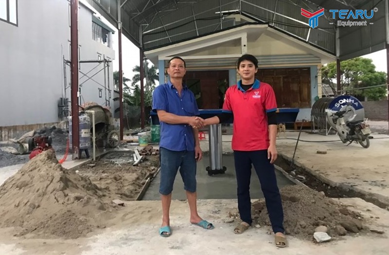 Công ty Tearu Việt Nam chuyên cung cấp cầu nâng 1 trụ mới 