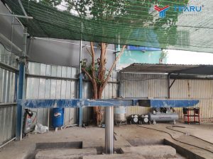 Lắp đặt thiết bị rửa xe cho anh Hùng ở TP.HCM
