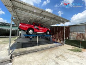 Hoàn thiện lắp đặt bộ thiết bị rửa xe cho anh Nhân ở Thủ Đức - TP.HCM