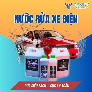 Sử dụng dung dịch rửa xe chuyên dụng