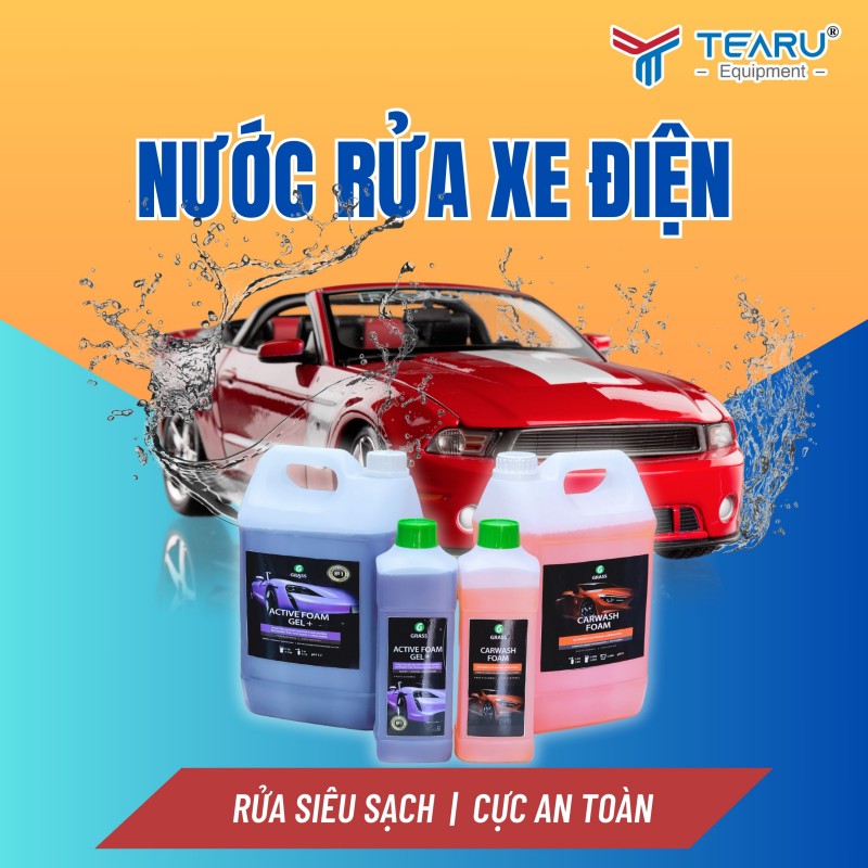 Nước rửa xe điện bọt tuyết có chạm và không chạm tốt nhất hiện nay