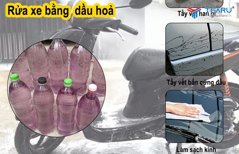 Dầu hoả là một loại dung môi có tính tẩy mạnh