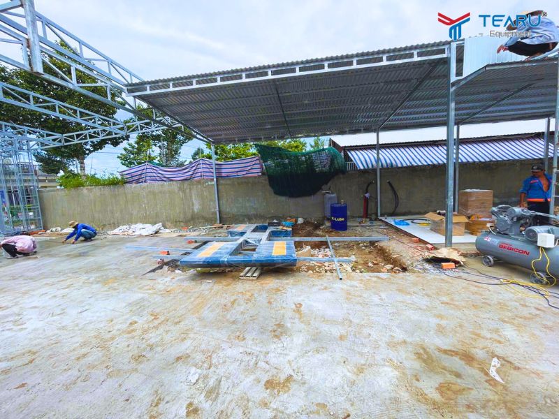 Các thiết bị được lắp đặt chỉn chu theo đúng setup ban đầu
