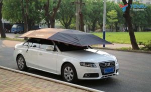 Đây là thiết bị che nắng, mưa chuyên dụng lắp tạm thời hoặc cố định trên nóc ô tô
