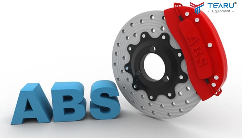 Xe xăng thường dùng bơm thủy lực và áp suất dầu phanh để ABS hoạt động