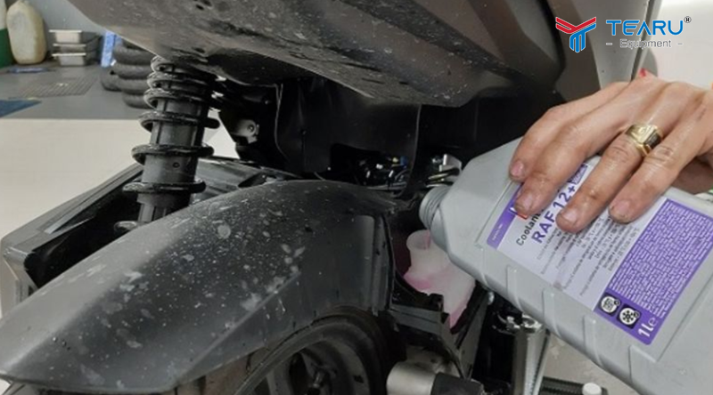 Xe máy cần làm mát vừa đủ để động cơ hoạt động ổn định