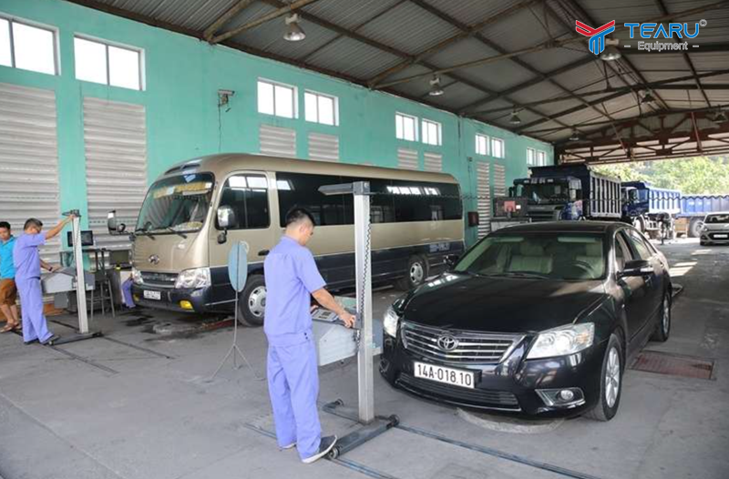 Kiểm tra tình trạng xe trước khi đăng kiểm 