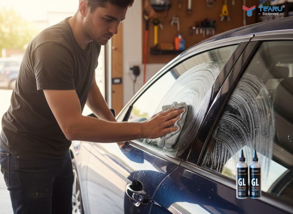 Nên mua sản phẩm tẩy ố kính ô tô có nguồn gốc rõ ràng uy tín