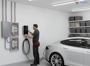 Lắp Đặt Sạc Ô Tô Điện Tại Nhà Cho VinFast, Tesla, BYD – Có Gì Khác Nhau?