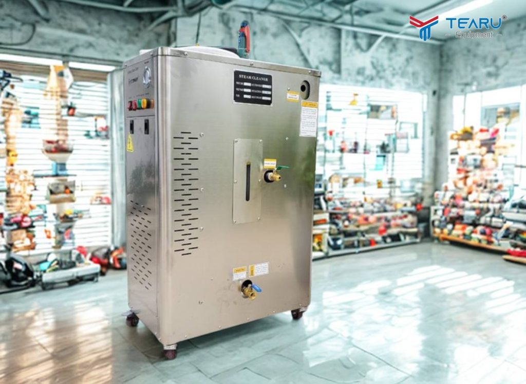 Máy rửa xe hơi nước nóng Okazune rất được anh em gara ưa chuộng