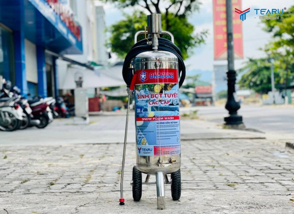 Mua Bình Rửa Xe Bọt Tuyết Ở Đâu Đà Nẵng Uy Tín, Chất Lượng Nhất Hiện Nay? 5 Bình bọt tuyết Okazune là sự lựa chọn hàng đầu