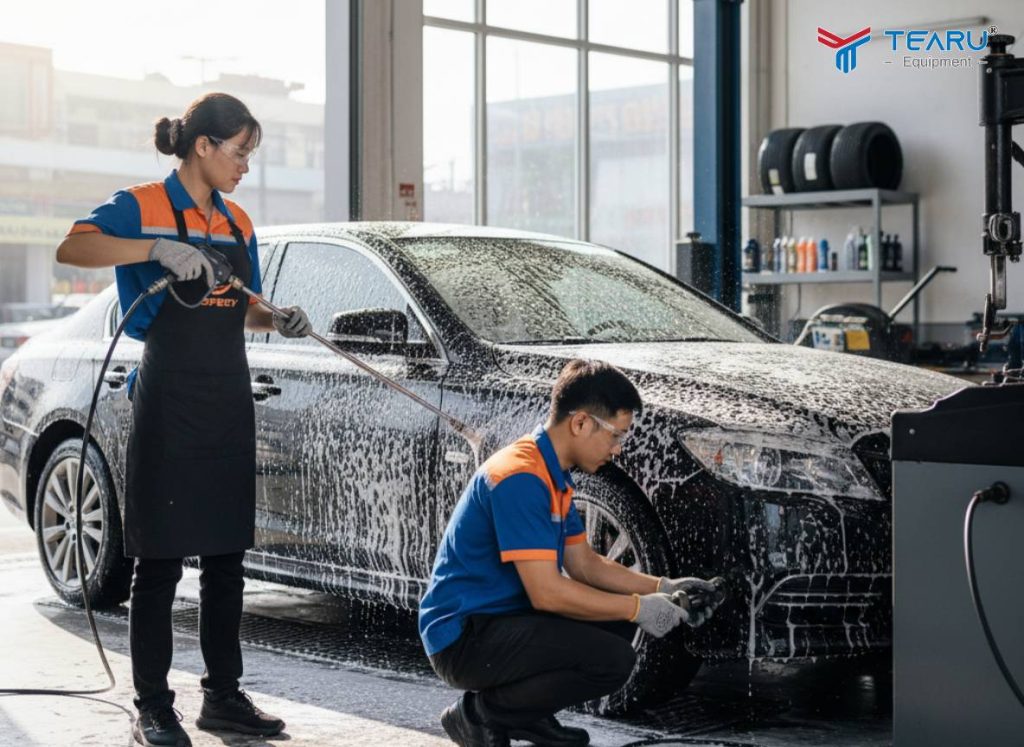 Trọn Bộ Thiết Bị Cần Có Mở Tiệm Rửa Xe Và Làm Lốp Chuyên Nghiệp 5 Đầu tư Bộ Thiết Bị Mở Tiệm Rửa Xe Và Làm Lốp Chuyên Nghiệp Sinh lời lâu dài