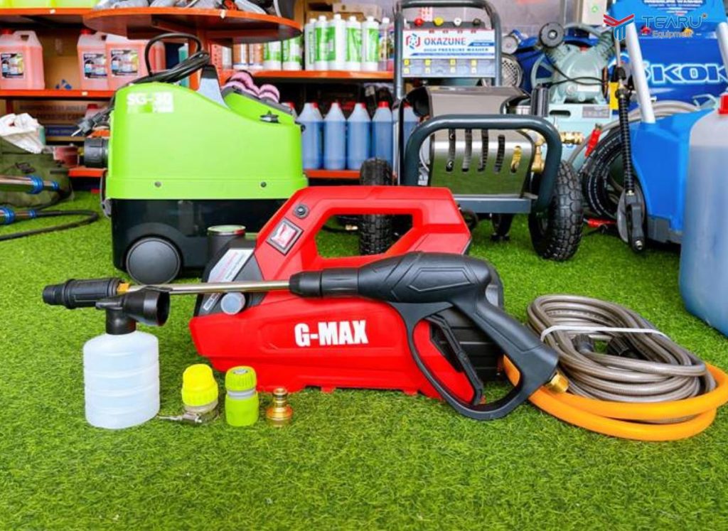 Mua máy rửa xe mini tại công ty Tearu để được tư vấn, hỗi trợ bảo hành uy tín