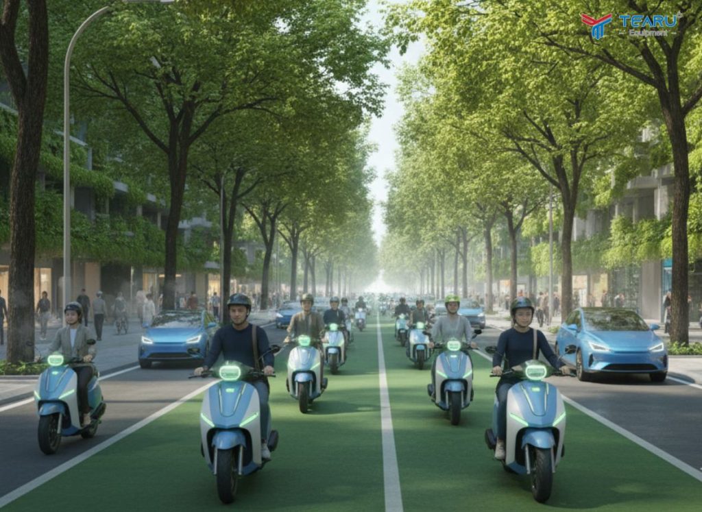 Việt Nam đang khuyến khích phát triển phương tiện xanh