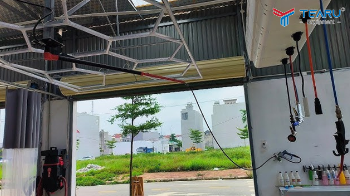 Cuộn dây đôi tự thu gọn gàng tiết kiệm không gian