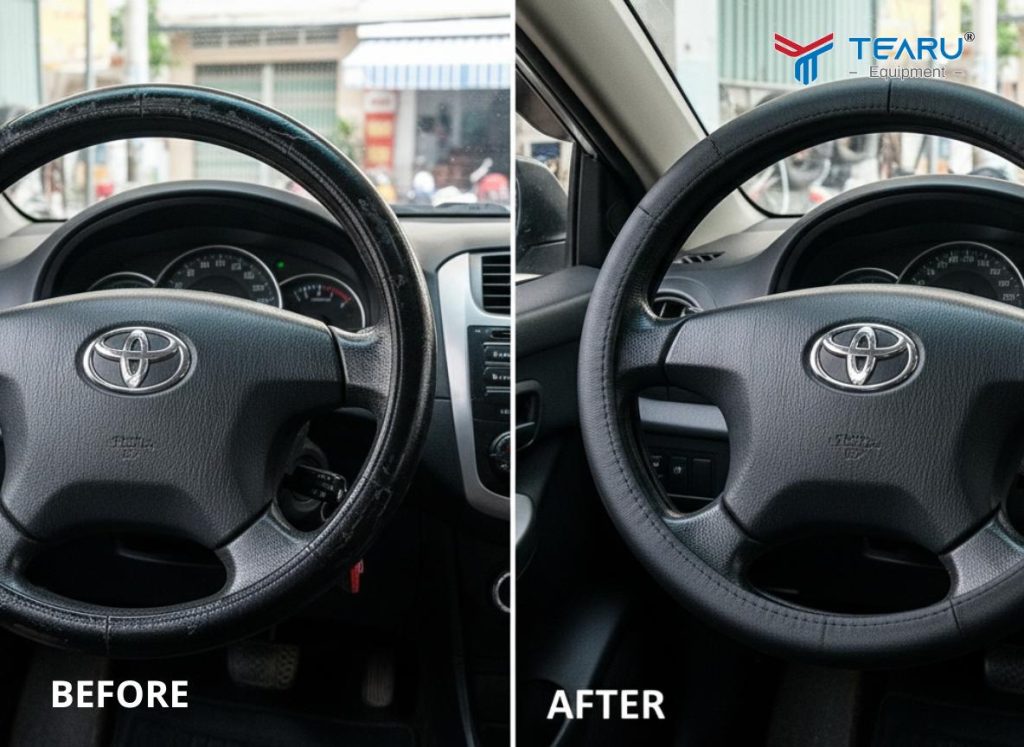 Có Nên Bọc Vô Lăng Xe Ô Tô Không? Ưu Điểm Và Lưu Ý Khi Lựa Chọn 5 Khi bọc vô lăng bạn nên chọn nơi uy tín có bảo hành