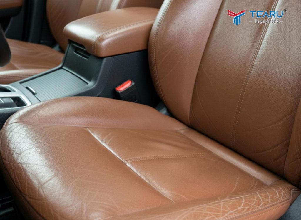 Chọn Ghế Da Hay Ghế Nỉ Cho Ô Tô Mới Mua – Kinh Nghiệm Thực Tế Từ Gara 2 Ghế da dễ dàng vệ sinh và ít bám bẩn