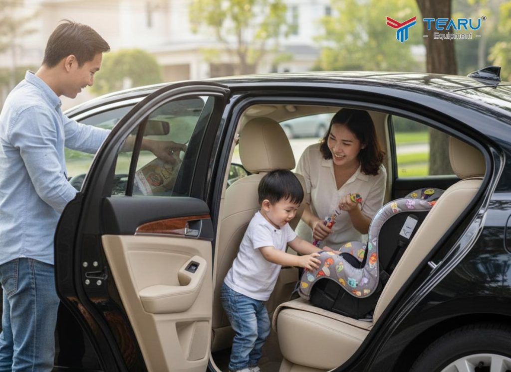 Chọn Ghế Da Hay Ghế Nỉ Cho Ô Tô Mới Mua – Kinh Nghiệm Thực Tế Từ Gara 4 Gia đình có con nhỏ nên chọn ghế da để dễ vệ sinh