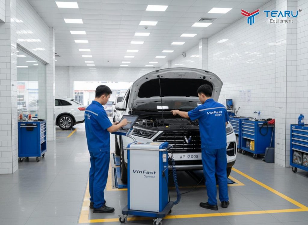 Nên Bảo Dưỡng Xe Ô Tô Ở Garage Hay Đại Lý Chính Hãng? So Sánh Chi Tiết 2 Bảo dưỡng tại hãng Phụ tùng chính hãng 100%, đảm bảo chất lượng và độ bền cao.