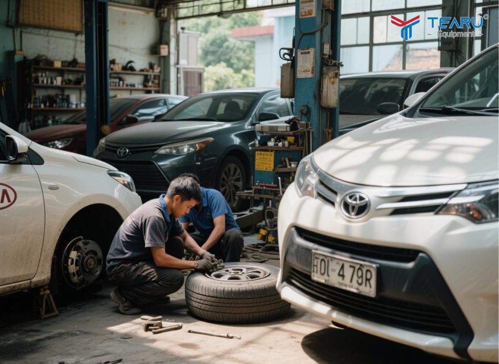 Nên Bảo Dưỡng Xe Ô Tô Ở Garage Hay Đại Lý Chính Hãng? So Sánh Chi Tiết 3 Bảo dưỡng tại gara Giá thành tiết kiệm, phù hợp với nhiều chủ xe.
