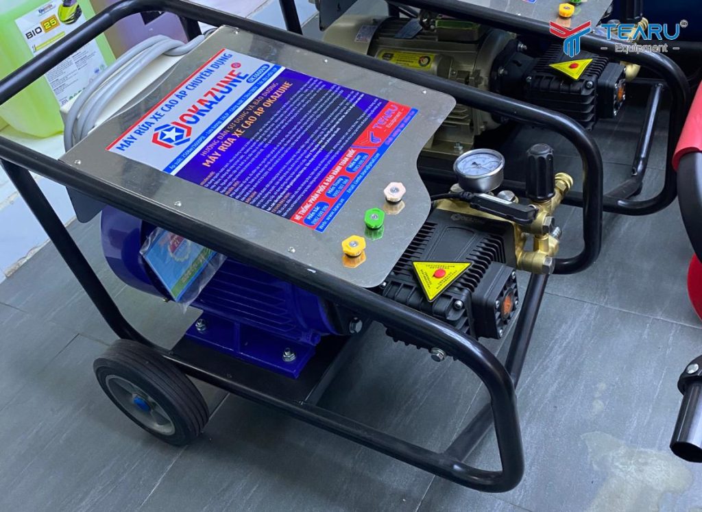 5 Sai Lầm Phổ Biến Khi Sử Dụng Máy Rửa Xe Cao Áp Và Cách Khắc Phục 2 Cần sử dụng nguồn điện phù hợp với từng dòng máy cao áp