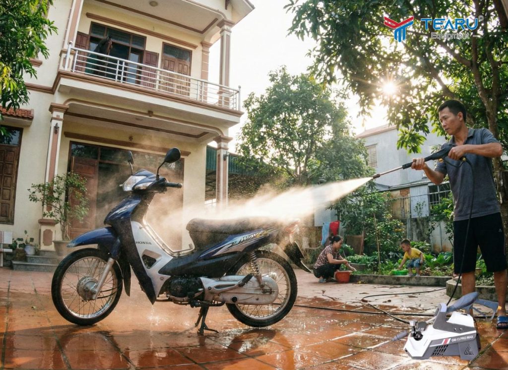 Cách Dùng Máy Rửa Xe Mini Đúng Chuẩn Để Tăng Tuổi Thọ 1 Cách Dùng Máy Rửa Xe Mini Đúng Chuẩn Để Tăng Tuổi Thọ