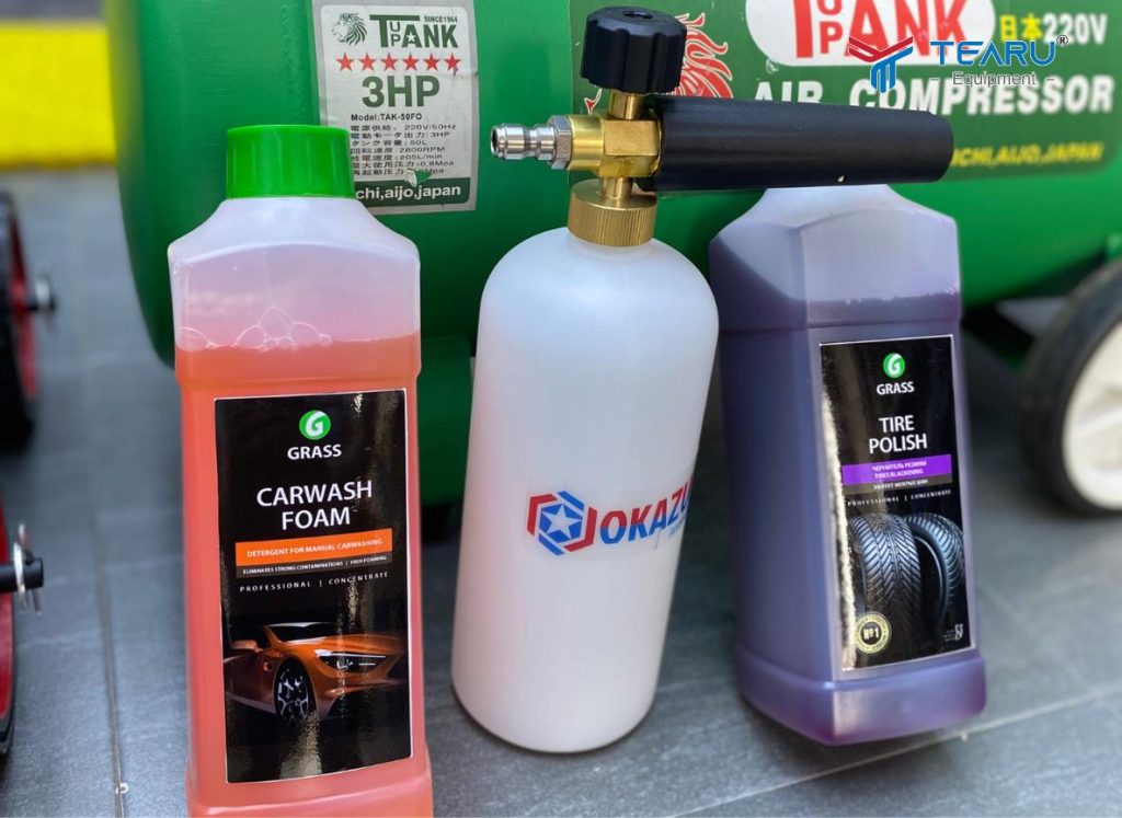 Kinh Doanh Rửa Xe Máy Dịp Tết 2026: Vốn Ít Nhưng Lợi Nhuận Bất Ngờ 3 Đầu tư bộ thiết bị, dụng cụ rửa xe tại Tearu giá thành thấp. dễ thu hồi vốn