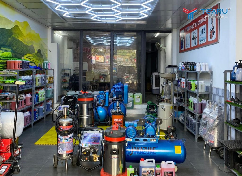 Cách Dùng Máy Rửa Xe Mini Đúng Chuẩn Để Tăng Tuổi Thọ 7 Công ty TEARU chuyên cung cấp các dòng máy rửa xe từ mini đến cao áp uy tín