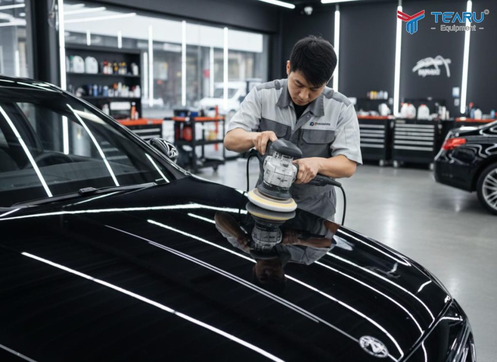 Top 7 Dịch Vụ Làm Đẹp Xe Ô Tô Bùng Nổ Dịp Cận Tết 3 Đánh bóng xe dịp cuối năm giúp xe tăng độ bóng và làm mờ các vết xước nhẹ