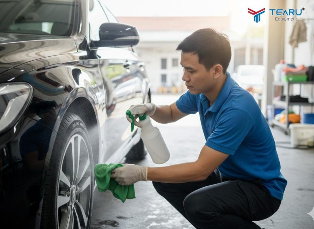 Bình Xịt Dung Dịch Cầm Tay Giá Rẻ – Giải Pháp Tiết Kiệm Cho Rửa Xe & Vệ Sinh 3 Loại phổ biến nhất, hoạt động bằng lực bóp tay, phù hợp cho các công việc vệ sinh nhẹ và sử dụng trong thời gian ngắn.