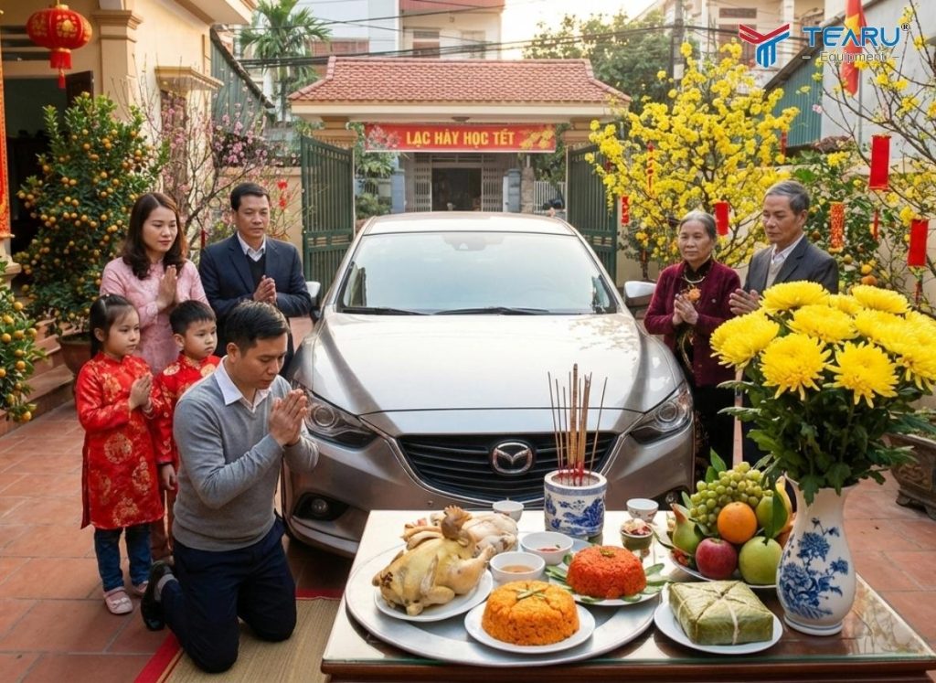 Cúng Xe Ô Tô Cuối Năm Ngày Nào Tốt? Giờ Đẹp Và Lễ Vật Cần Chuẩn Bị 1 Cúng Xe Ô Tô Cuối Năm Ngày Nào Tốt? Giờ Đẹp Và Lễ Vật Cần Chuẩn Bị