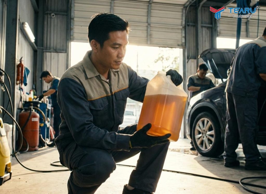 Cách Nhận Biết Dung Dịch Chăm Sóc Xe Kém Chất Lượng Trên Thị Trường 3 Tem chống giả thường không có trên dung dịch kém chất lượng