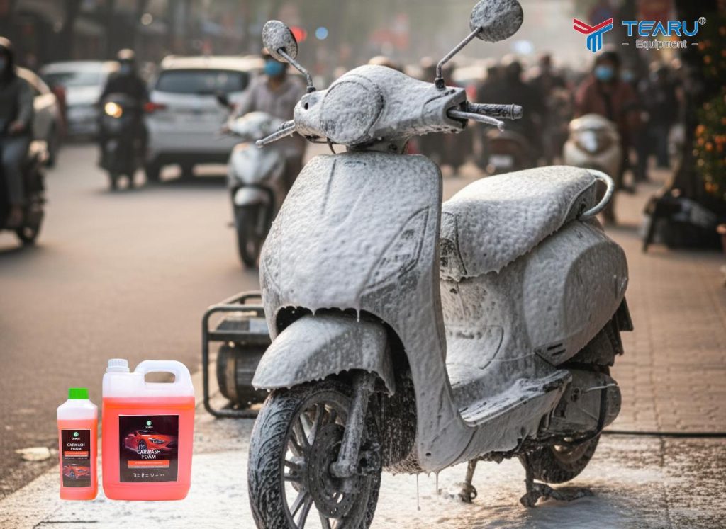 Kinh Nghiệm Chọn Dung Dịch Rửa Xe Máy Lưu Động Dịp Tết – Siêu Tiết Kiệm, Lợi Nhuận Cao 2 Tiêu chí chọn dung dịch rửa xe lưu động dịp tết rửa sạch, nhanh, bảo vệ lớp sơn