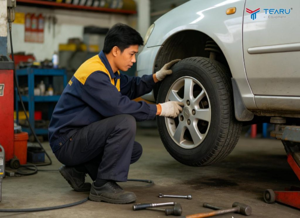 Lốp Xe Mòn Không Đều Có Nguy Hiểm Không? Khi Nào Cần Thay Lốp? 2 Lốp xe món không đều có nguy cơ nổ lốp cao hơn