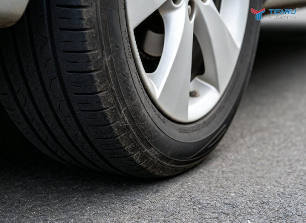 Lốp Xe Mòn Không Đều Có Nguy Hiểm Không? Khi Nào Cần Thay Lốp? 3 Lốp xe Mòn không đều có rất nhiều dạng, mòn mép trong, méo ngời hoặc ở giữa