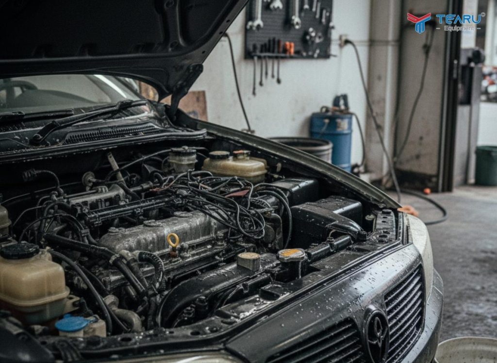 Những Lưu Ý Khi Vệ Sinh Khoang Máy Xe Ô Tô Tại Nhà Để Tránh Những Rủi Ro 1 Những Lưu Ý Khi Vệ Sinh Khoang Máy Xe Ô Tô Tại Nhà Để Tránh Những Rủi Ro