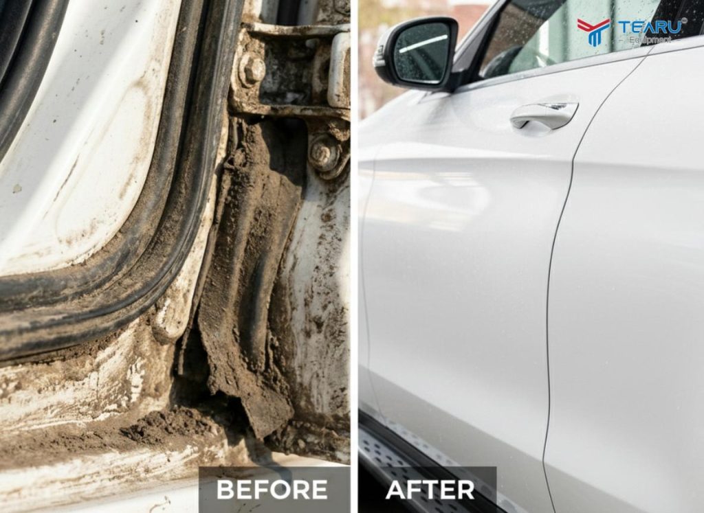 Vệ Sinh Khe Cửa Ô Tô Dịp Cuối Năm: Chi Tiết Nhỏ Nhưng Quan Trọng 5 Thường xuyên vệ sinh khe cửa để xe luôn bền đẹp