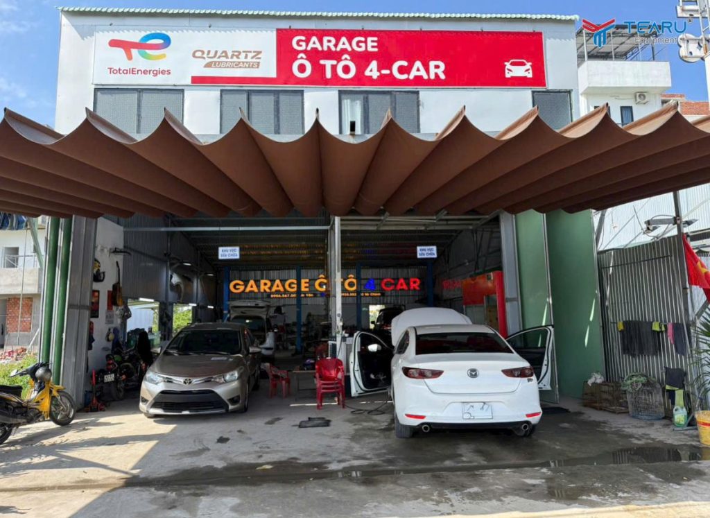 Mặt Bằng Nhỏ Có Mở Tiệm Rửa Xe Được Không? Giải Pháp Tối Ưu Diện Tích 2 Đối với tiệm rửa xe ô tô mặt bằng tối thiểu từ 4M trở lên