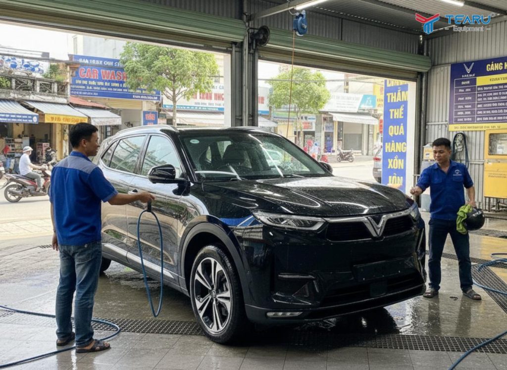 Mặt Bằng Nhỏ Có Mở Tiệm Rửa Xe Được Không? Giải Pháp Tối Ưu Diện Tích 4 Mặt bằng nhỏ hoàn toàn có thể mở tiệm rửa xe quan trọng cần biết tối ưu như thế nào