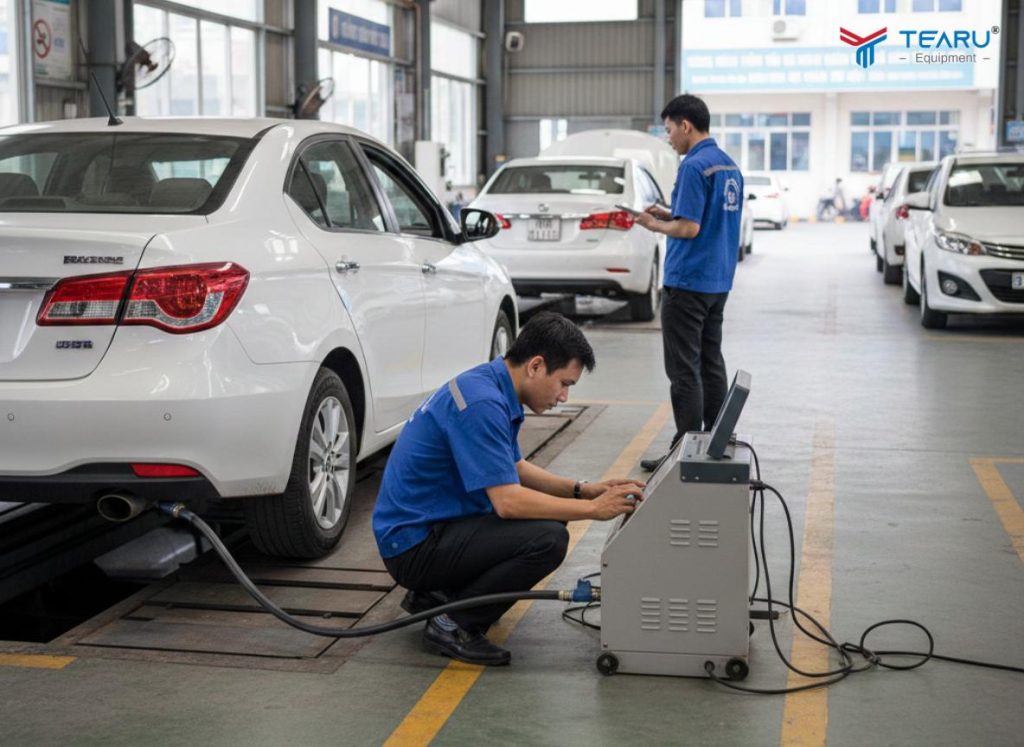 Quy Định Khí Thải Mới 2026: Lộ Trình Áp Dụng Và Mức Tiêu Chuẩn Cụ Thể 2 Tiêu chuẩn đăng kiểm phân chia mức khí thải theo từng nhóm năm sản xuất