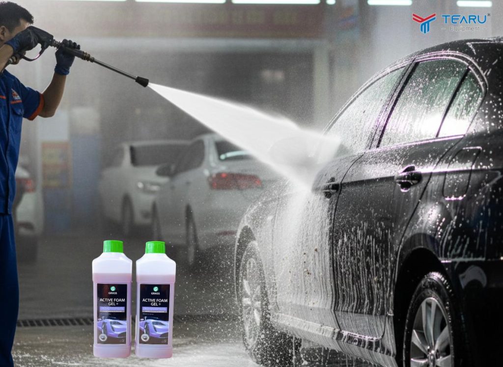 Những Trường Hợp Không Nên Áp Dụng Rửa Xe Không Chạm 5 Dung dịch rửa xe không chạm đang được các gara chuyên nghiệp sử dụng rất nhiều