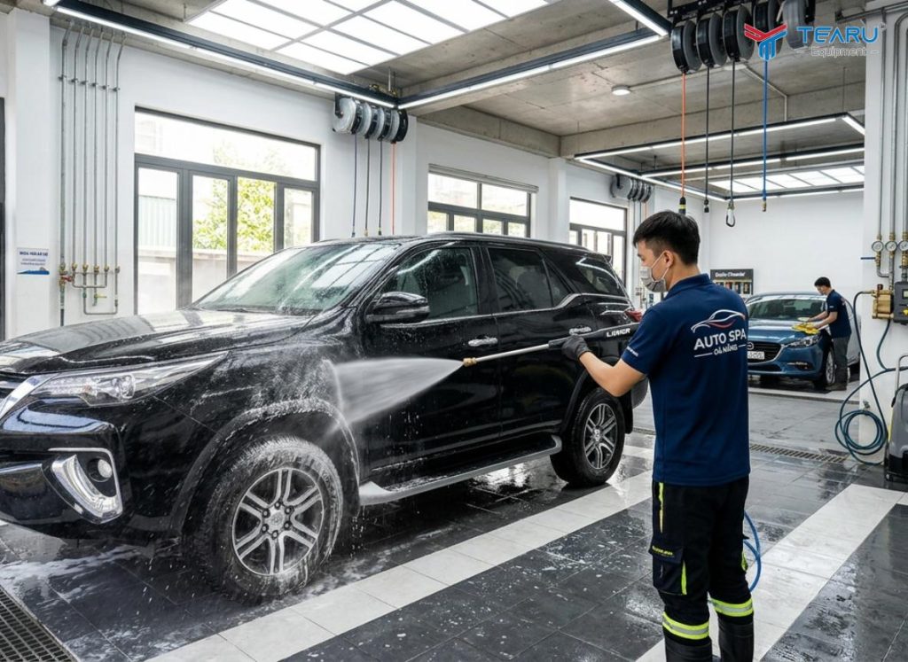 Xu Hướng Công Nghệ Rửa Xe Hiện Đại Được Nhiều Gara Áp Dụng 1 Xu Hướng Công Nghệ Rửa Xe Hiện Đại Được Nhiều Gara Áp Dụng