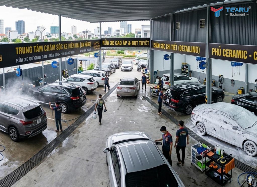 Xu Hướng Công Nghệ Rửa Xe Hiện Đại Được Nhiều Gara Áp Dụng 6 Công nghệ rửa xe hiện đại sẽ giúp ngành chăm sóc xe trở nên chuyên nghiệp và hiệu quả hơn.