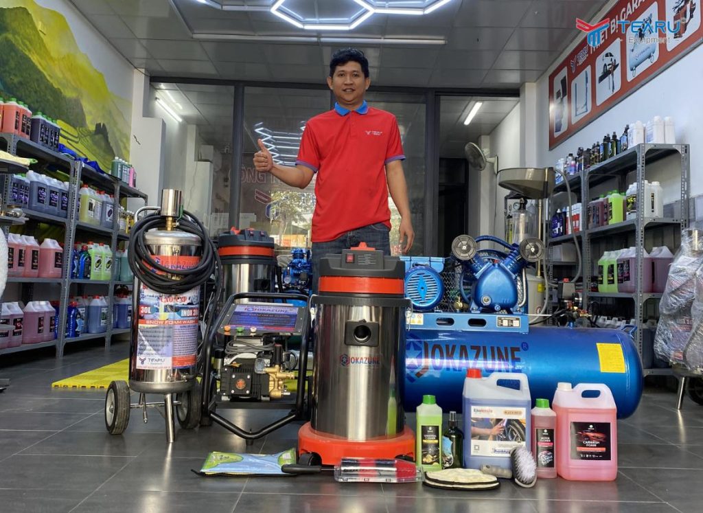 Cách Xây Dựng Thương Hiệu Tiệm Rửa Xe Từ Con Số 0 3 Công ty Tearu là đơn vị chuyên cung cấp setup trọn gói thiết bị, dụng cụ, dung dịch cho tiệm rửa xe chính hãng, uy tín